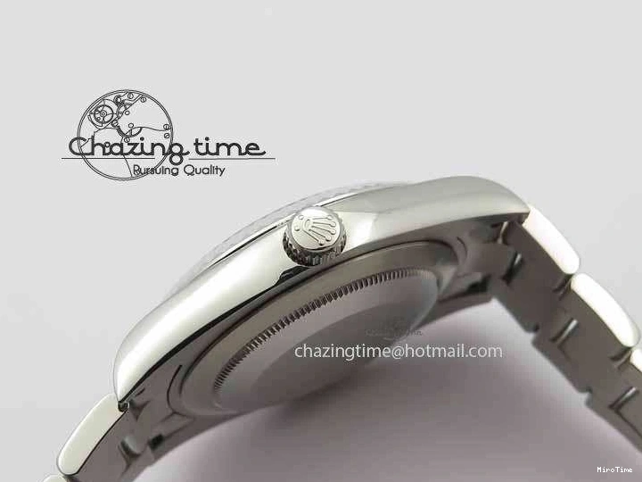 MiroTime 1221 DateJust II 41mm SS BP Maker Best Edition Gray Dial On SS Bracelet SA Trendsetting 3736